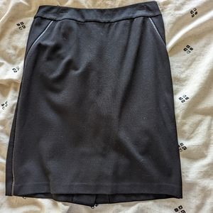Black pencil skirt